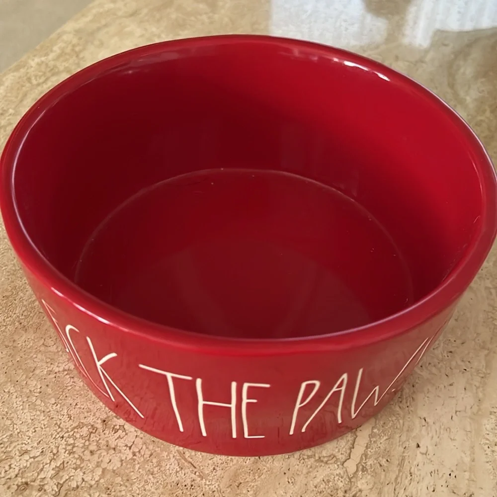 Brand New Ceramic Dog Bowl